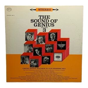 LP The Sound Of Genius, Vol. 3 Vinyl Record